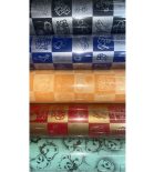Wrapping paper (500mm) Baby shower / party wrap (Red and Gold) * 100m roll - Image 4