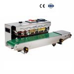 FR-900Vs Semi-automatic Horizontal Plastic Pouch Bags Continuous Band Sealer Sealing Machine