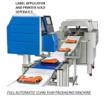 FOOD WRAPPER (FOOD FILM TYPE) - * FULLY AUTO ** EXCLUDES LABELLER + SCALER (SOLD SEPERATLY) ** - Image 6