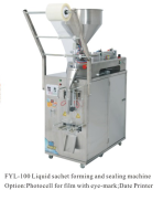 Form fill and seal (Liquid/Paste) 100ml-500ml (FYL-500)