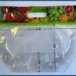 GRAPE BAGS (312mm x 166mm) + zip + Top header + Base Gusset (Sold per: 50 bags)