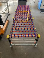 Conveyers-  Stretch (no motor) (600mm wide x 1m-4.5m) Model: A2 DUFFY 1400 RED/BLUE - Image 3