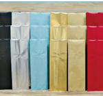 p/200 (MX-026-1-250g + V) *Black*  (+ With Valve) No zipper - ( 90mm x 270mm + 50mm BG)  (P/50 Bags) IMPORT