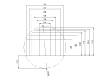 Orbital Pallet wrapper 800mm  (Horizontal type) DP-80HR - Image 2