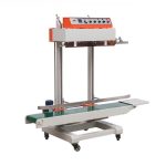 (QLF-1680 + L) Automatic Vertical Film Sealing Machine. Band sealing machine (EXTRA HEIGHT)