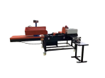 RAG TYPE BALER - Side bag press with scale - Image 2