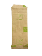 Small Pharmacy Bag / G-pak small pharmacy bag (90mm+40mm gusset) x 240mm height (paper bag) p/500 - Image 2