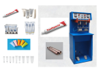 Tube Sealer (eg. tooth paste, cream) back tube sealer and press with number press (dual model)