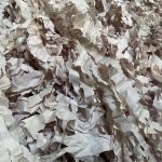 Shredded paper Bales - Newsprint 48.8gsm (white) +/- 25 kg