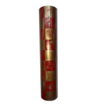 Wrapping paper (500mm) Baby shower / party wrap (Red and Gold) * 100m roll