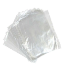 (p/1000) PLASTIC BAGS (CLEAR) BUTCHER / VEG AND FRUIT / BREAD BAGS - (BUTCHER BAGS/ FRUIT AND VEG)150mmx 250mm (B/BAG), 20 MICRONS