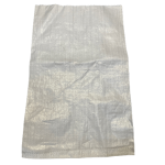 Poly woven bags (white/clear (New Grade) - (50kg) (620mm x 950mm) WHITE – 75 gsm, WHITE