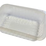 (p/1) Food tray / Tray sealer machine & Top film - TRAYS ONLY, FOR THE CLEAR TRAY, 13G REC/TRAY 200 X 140 X 35 (sold per: 200)