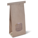 Retail Eco Window Bags (brown) - Large 242 x 155 x 70