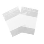 Zip Bag (white write block type) - W215x315 (100 packets)