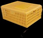Chicken  Transport  Crate 74*54*26CM Yellow/WH 4.8KG