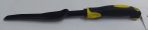 Weeder long slender, poly handle, black and yellow