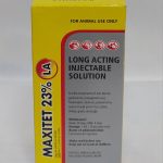MAXITET 23% LA 100ML( antibiotic for life stock)