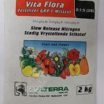 Fertilizer Culterra VitaFlora slow release 3.1.5 (26) Fruit and Flower 2kg