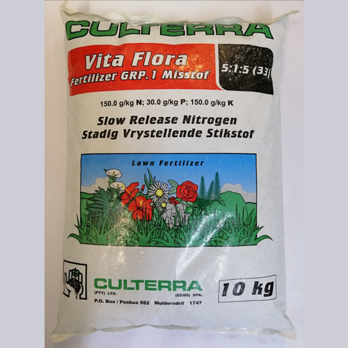 fertilizer Culterra Vitaflora Slow Release 5.1.5 (33) Lawn 2kg, 5kg, 10kg, 20kg