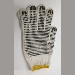 Gloves, Polka Dot, Knitted