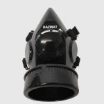Mask Respirator, Black Single, Hazmat (No Filter)