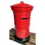 Post Box, Red, 113CM TALL X 62CM ACROSS (102KG)